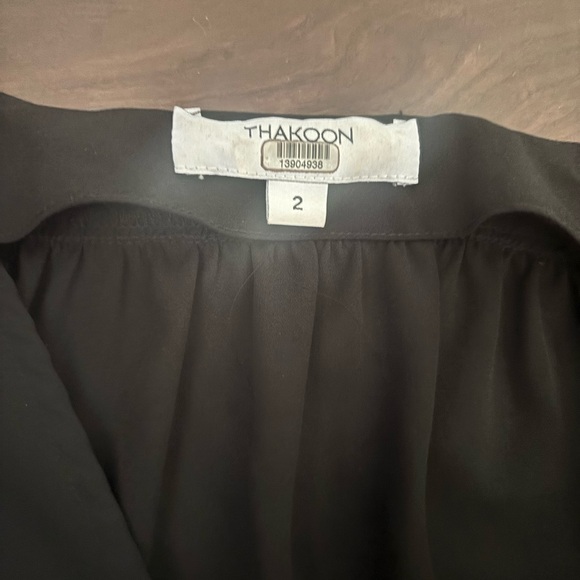 Thakoon Sheer Blouse Sz 2 - Picture 3 of 4